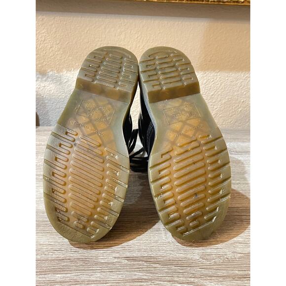 Leather Dr Martens 1460 patent leather lace up boots size 7 - Picture 9 of 10